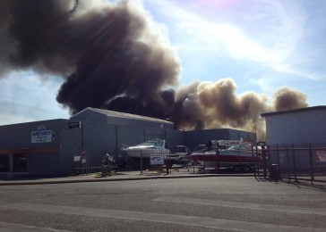 Narrows Marina Fire