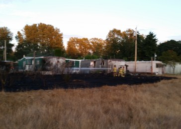 Brush fire August 2015