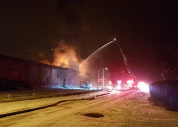 Lake City Elementary fire