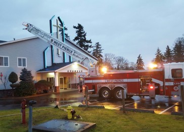 Full Gospel Church fire January 2016