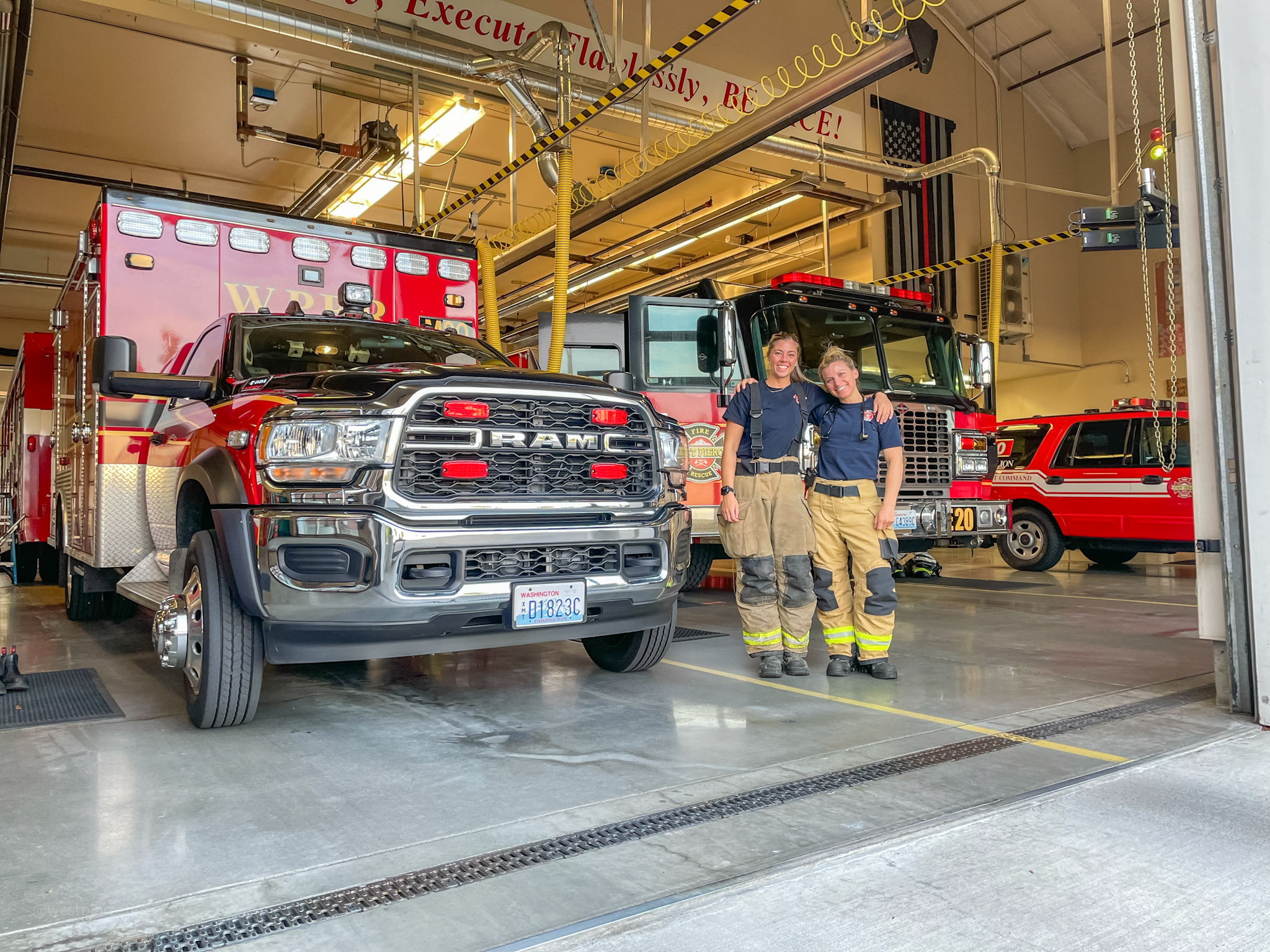 WPFR All-female paramedic crew