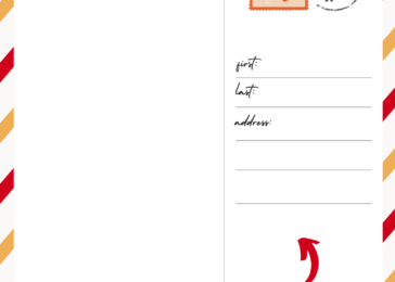 letter to santa template